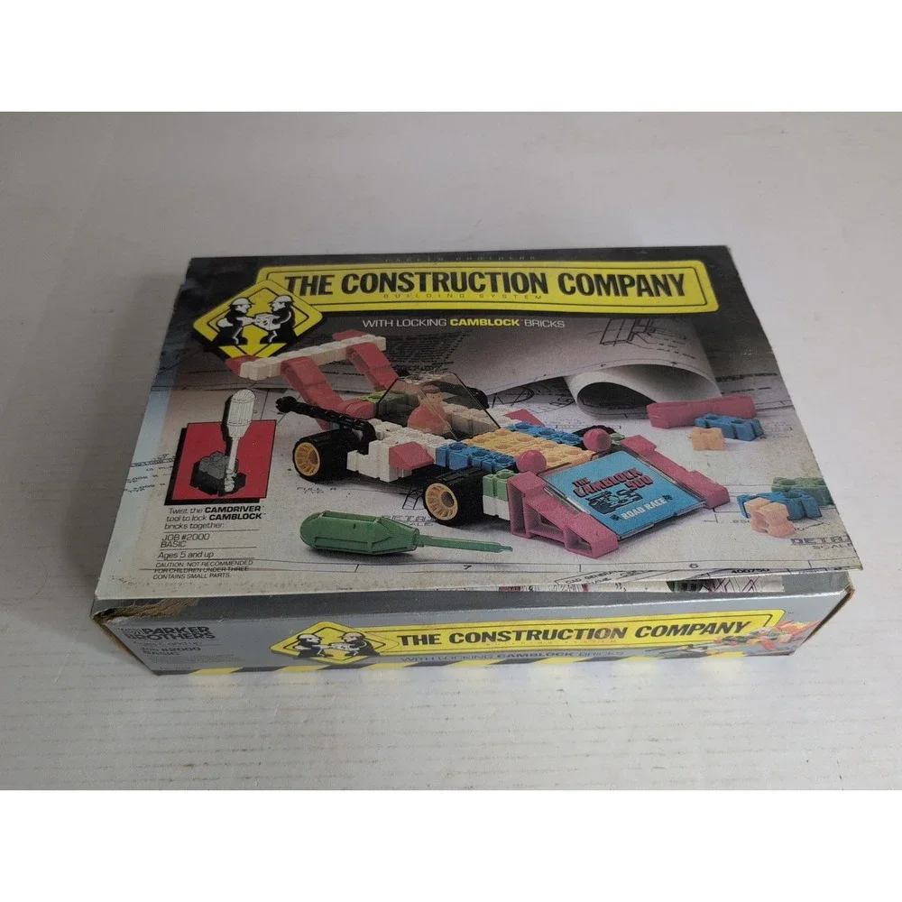 1985 VINTAGE PARKER BROTHERS CONSTRUCTION COMPANY BUILDING SYSTEM BOXED WITH INS
